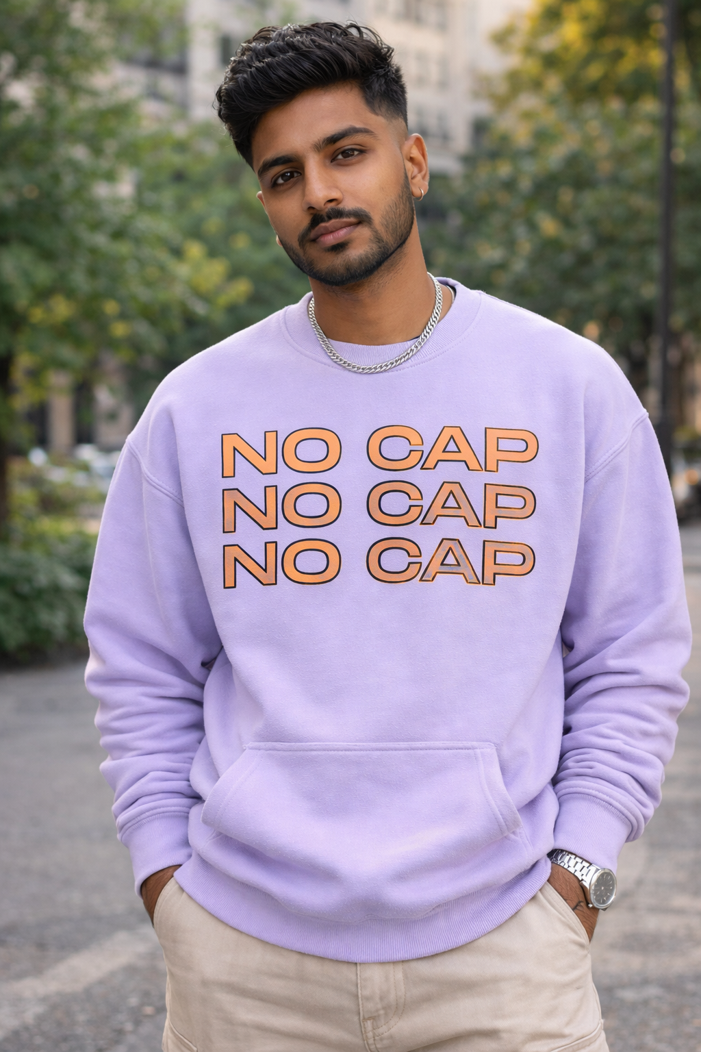Unisex Oversized No Cap Sweatshirt