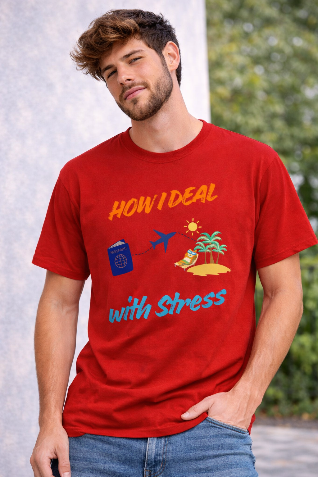 Vyral Vacation Tee 🌴🧑‍✈️